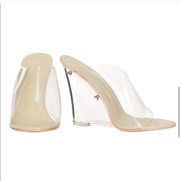 Shoes - Simplicity wedge Clear
